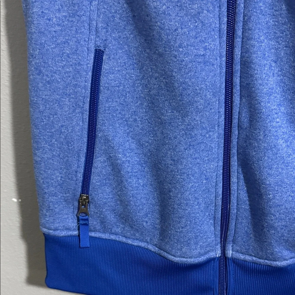 Burton Royal Blue Sleeveless Zip Hoodie Vest